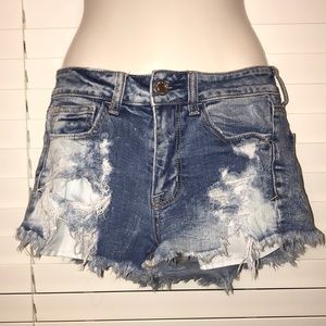 American Eagle blue jean shorts
